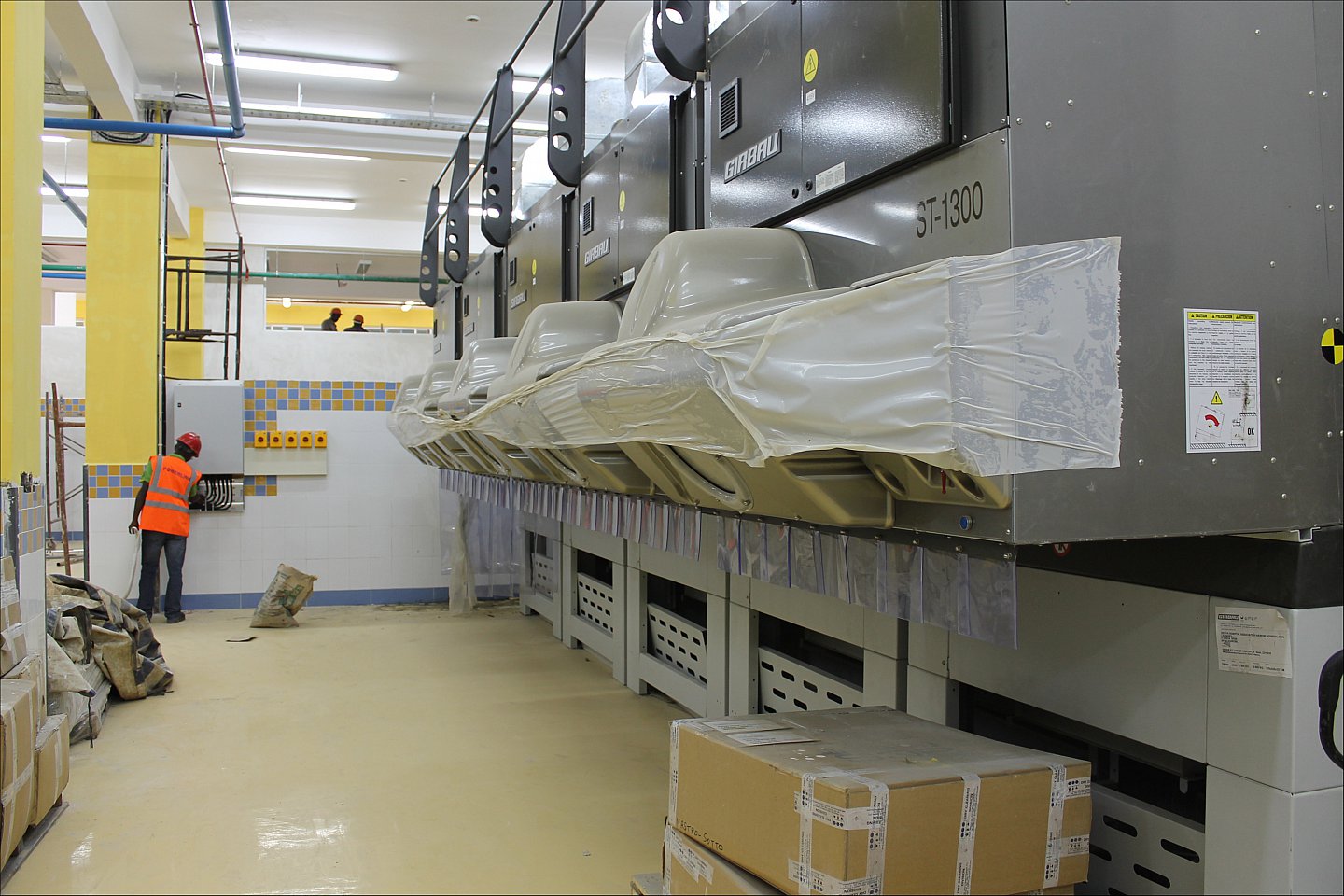 NAIROBI HOSPITAL (LAUNDRY MACHINE INSTALLATION)